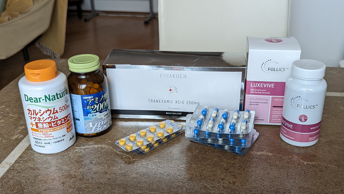 毎日飲んでいるサプリ