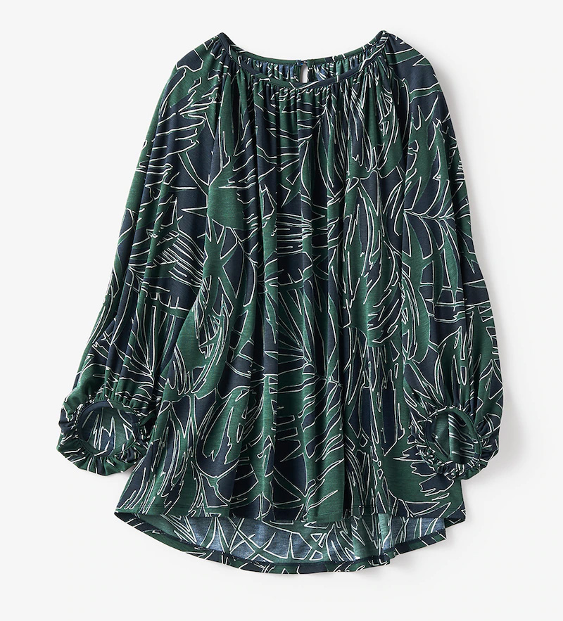 UVスラブ・ギャザートップス