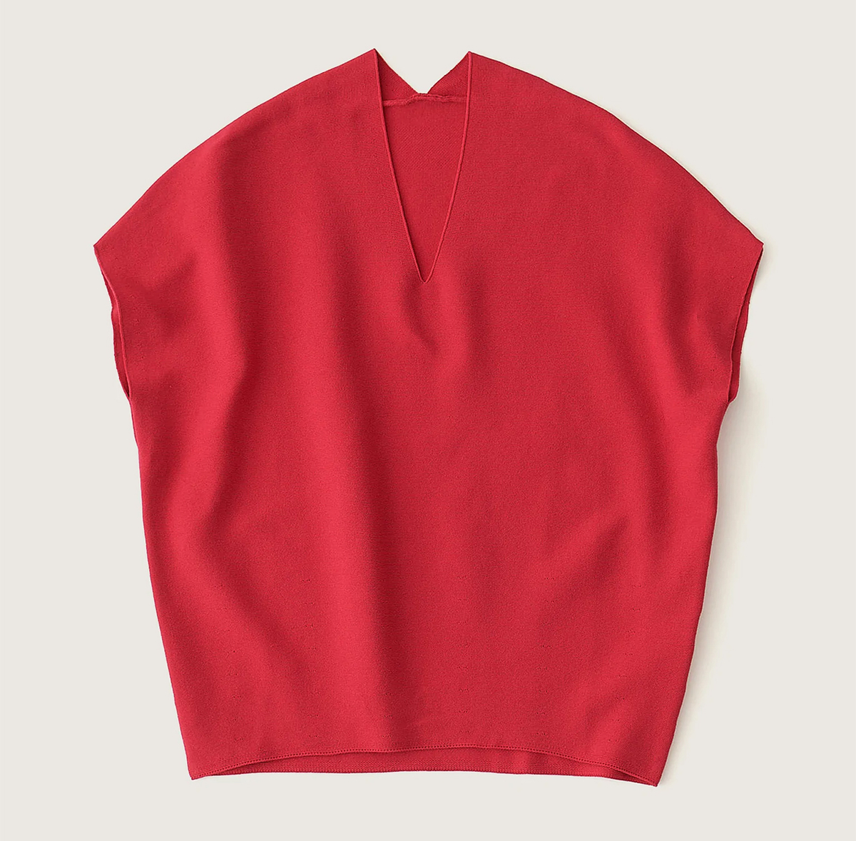 コットンストレッチコクーンニット