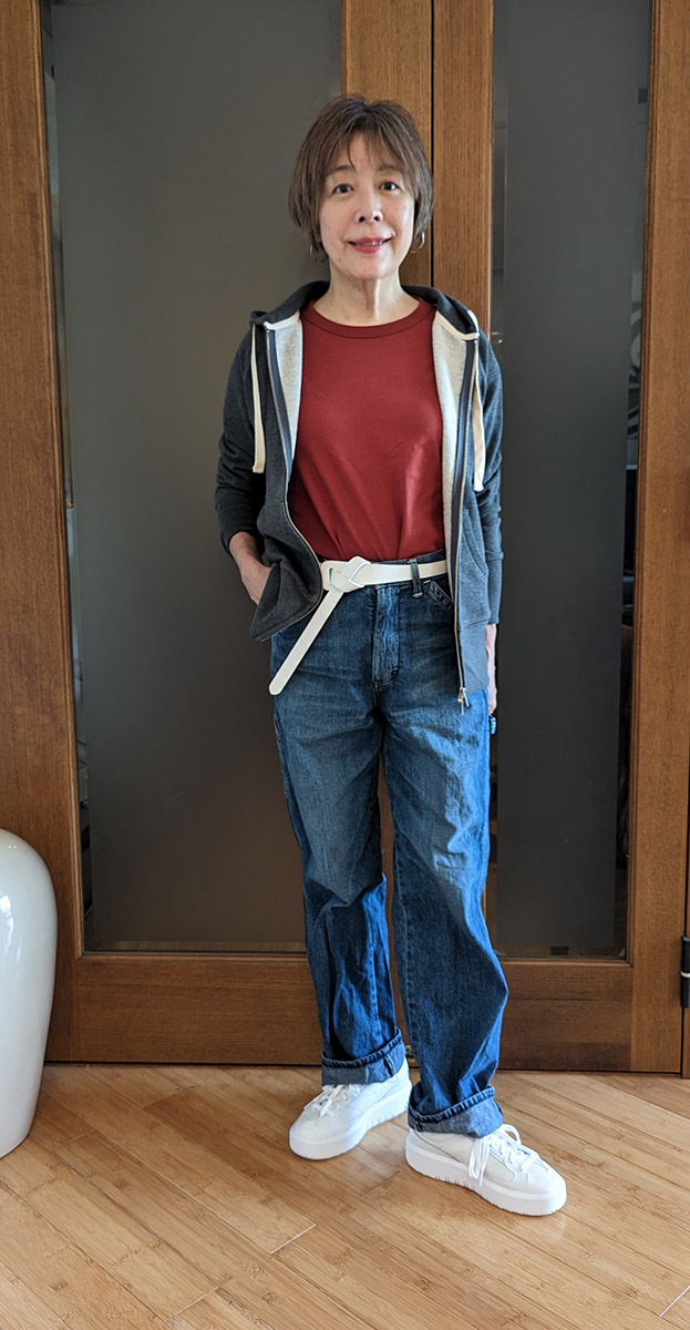 ペインターパンツとのコーデ