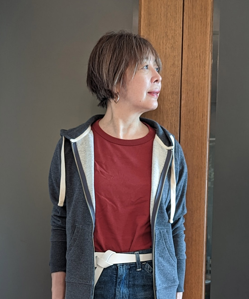 パーカーコーデ