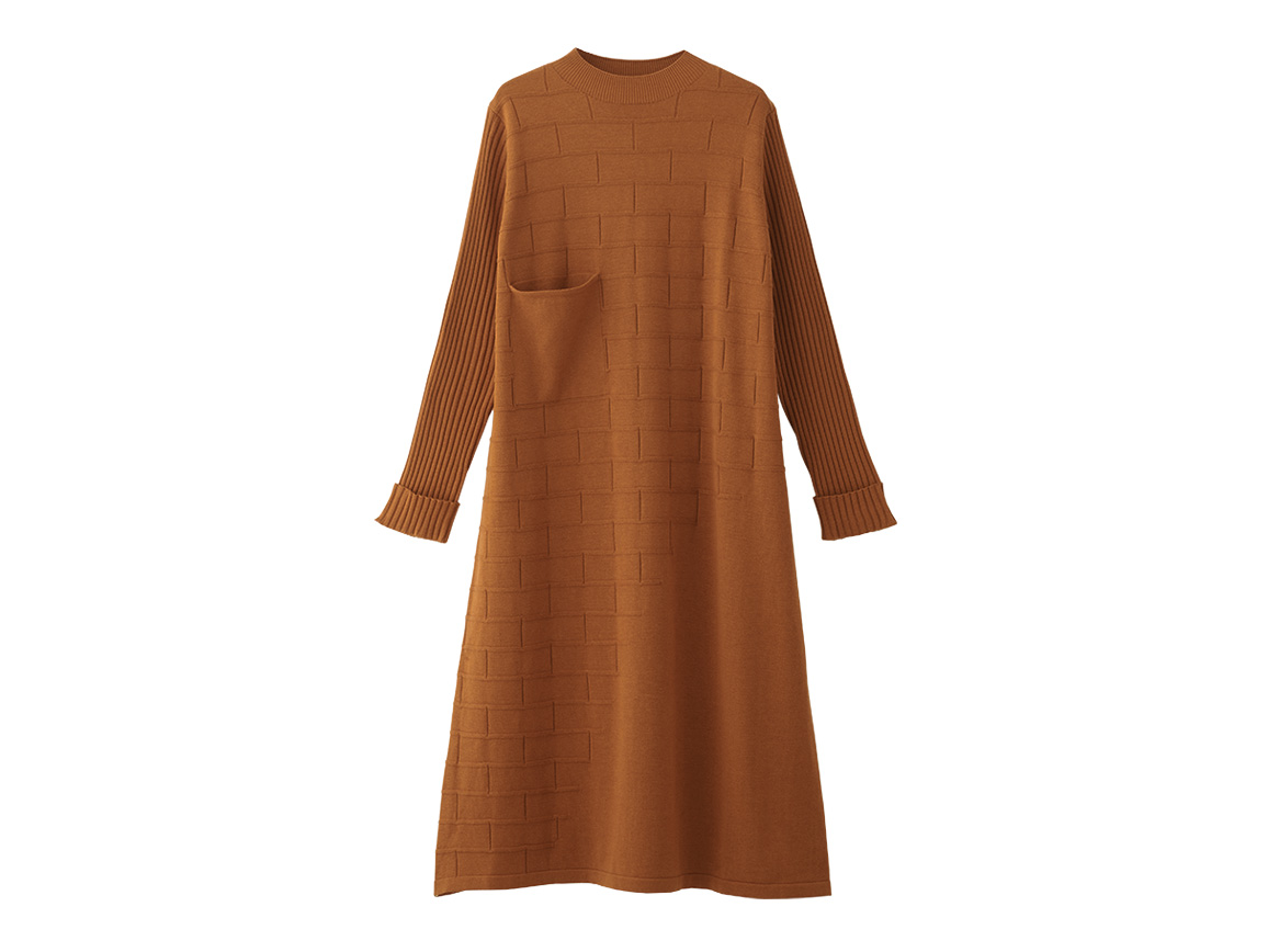 ニットワンピース