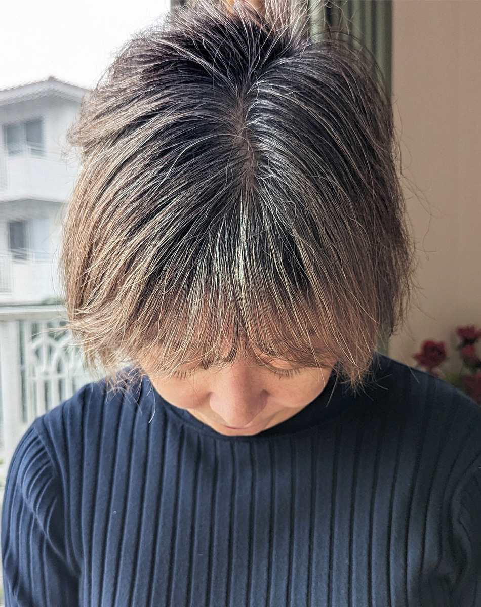 復活した毛量