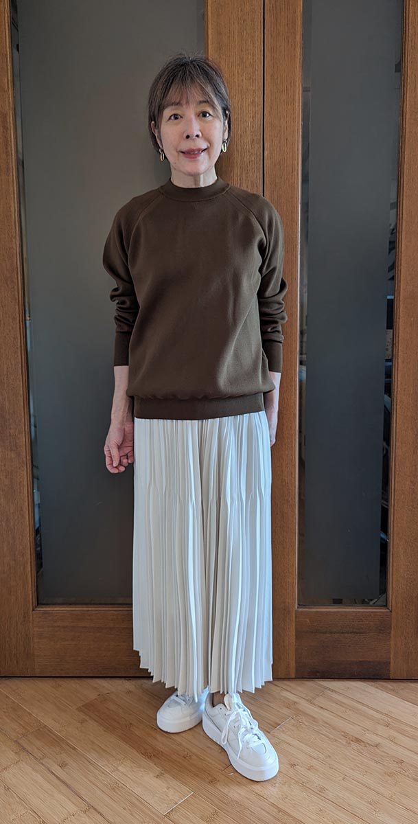 ミラノリブニットプルオーバー