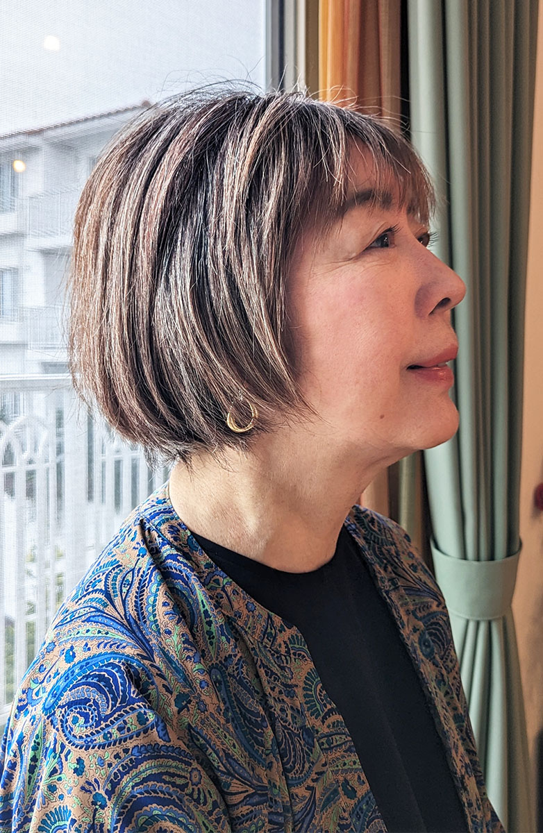 たるみが軽減された肌