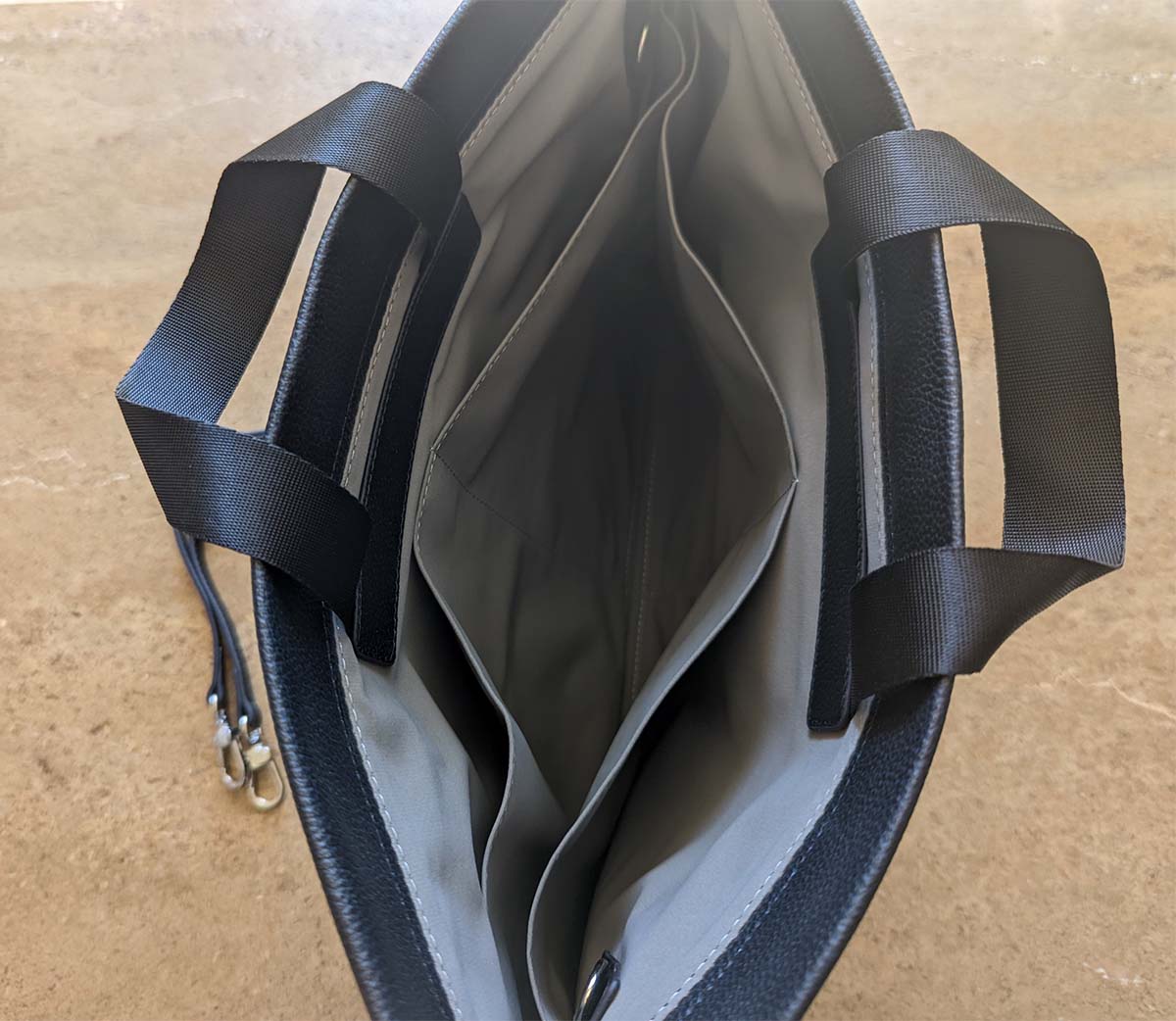 ヴィーガンレザー3WAYバッグ