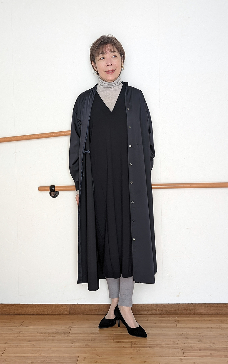 リモンタコートワンピースをプラス