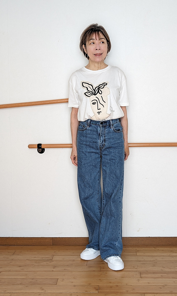 ZARAのグラフィックTシャツ