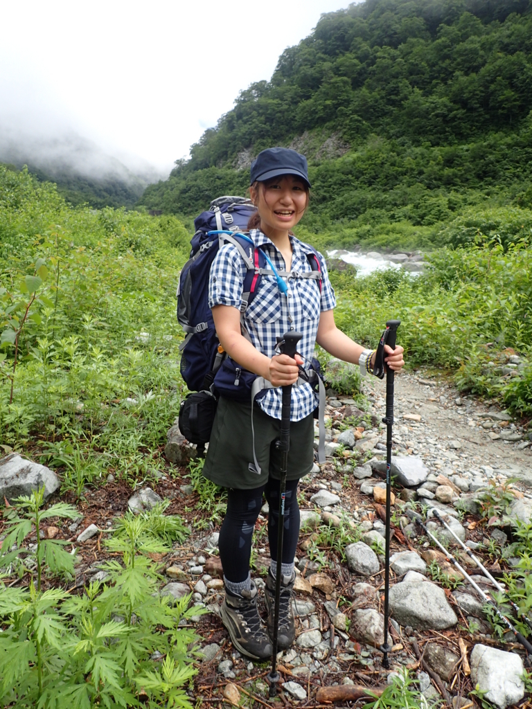 双六岳でのコーディネート ｂｙつじまい 山のしたく よそおい おとな女子登山部