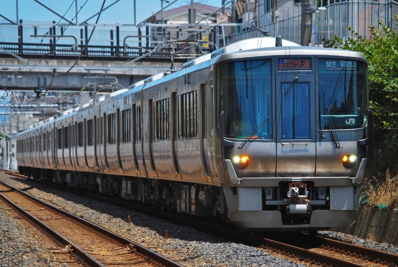 223系体質改善撮影記録 7月21日 29日 堺西鉄道クラブ 阪和線快速通過駅の民