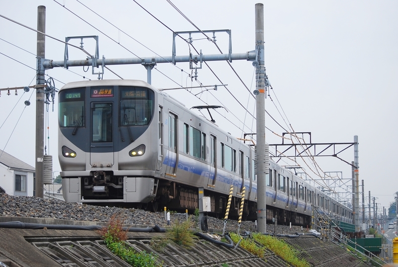 681系(W06)しらさぎ編成阪和線入線(2015.10.11) - 鉄ヲタ業務日報