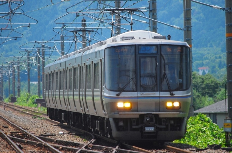 サロンカーなにわ湖西線40周年記念号撮影(7月20日) - 鉄ヲタ業務日報