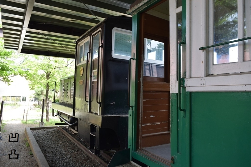 磐梯急行電鉄の保存車 猪苗代町緑の村 - 凹凸プラ陳列館