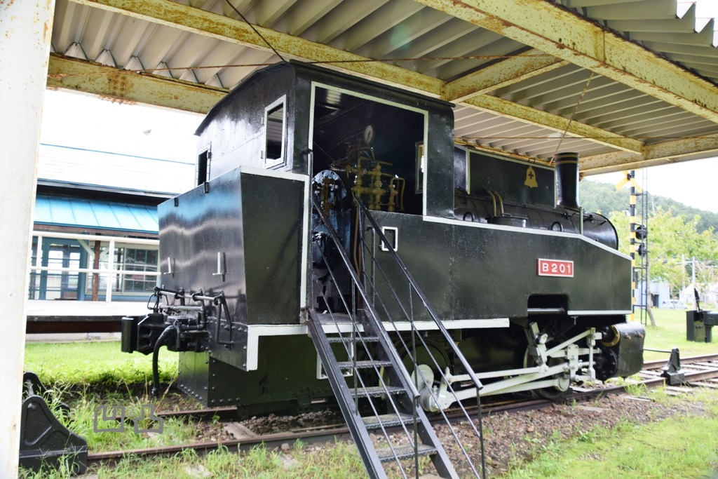 B20形1号機 岩見沢市万字線鉄道公園 - 凹凸プラ陳列館