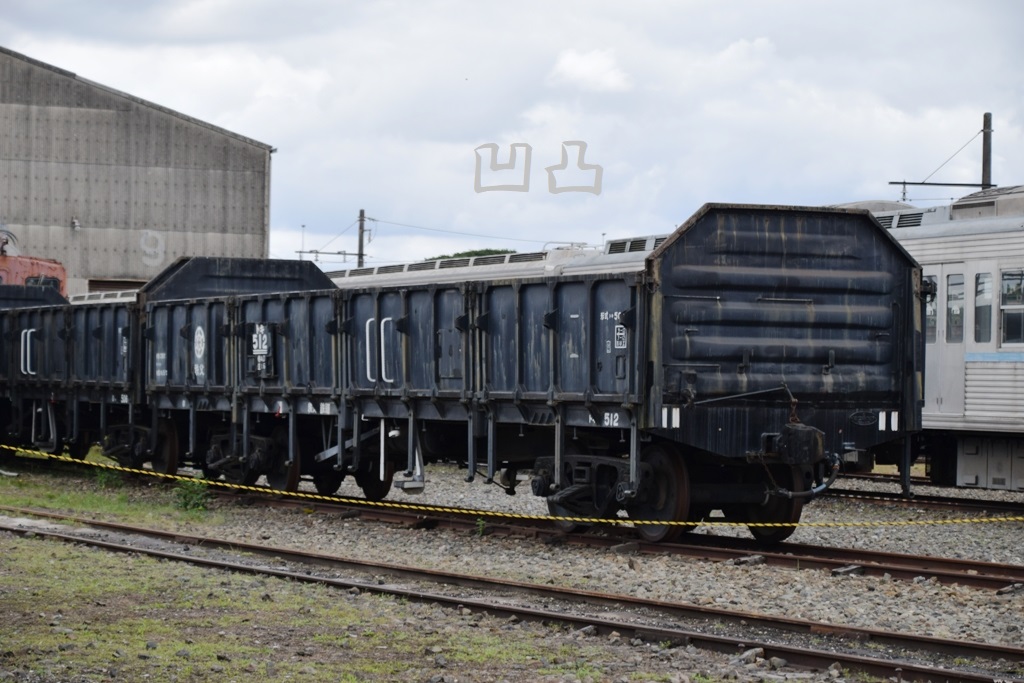 広瀬川原の保管車両・その1（わくわく鉄道フェスタ2023