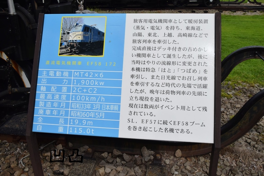 碓氷峠鉄道文化むらの展示物・その3 - 凹凸プラ陳列館