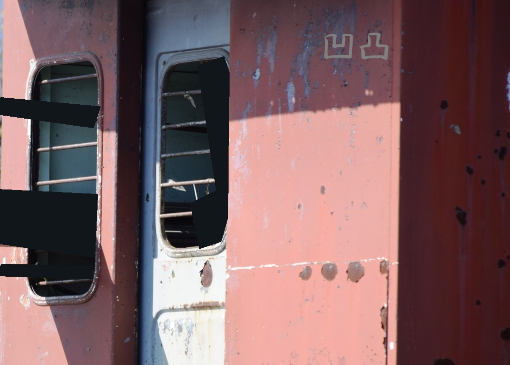 ヨ8000 座席　鉄道部品 T032-2 ヨ8000形 車掌車 2両セット (YO 8000 Type Guard's van