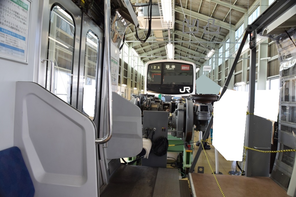 長野総合車両センターの訓練車（2024年JR長野鉄道フェスタ・その