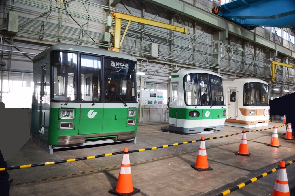 名谷車庫の保存車・その1（交通フェスティバル2025） - 凹凸プラ陳列館