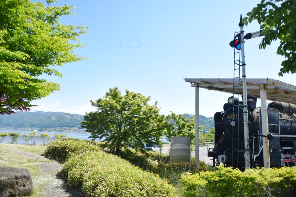 D51形349号機 岡谷市諏訪湖ハイツ - 凹凸プラ陳列館