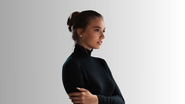 抜け感がある女性