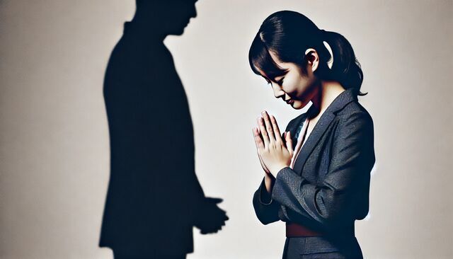 お陰様の女性