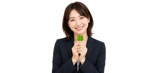 幸せな女性