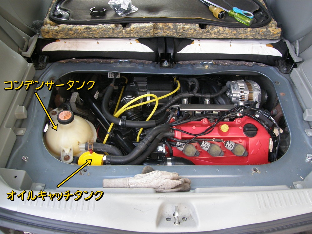 ６ ２ アイのターボ化 43 ターボエンジンの搭載 O型のまこさん