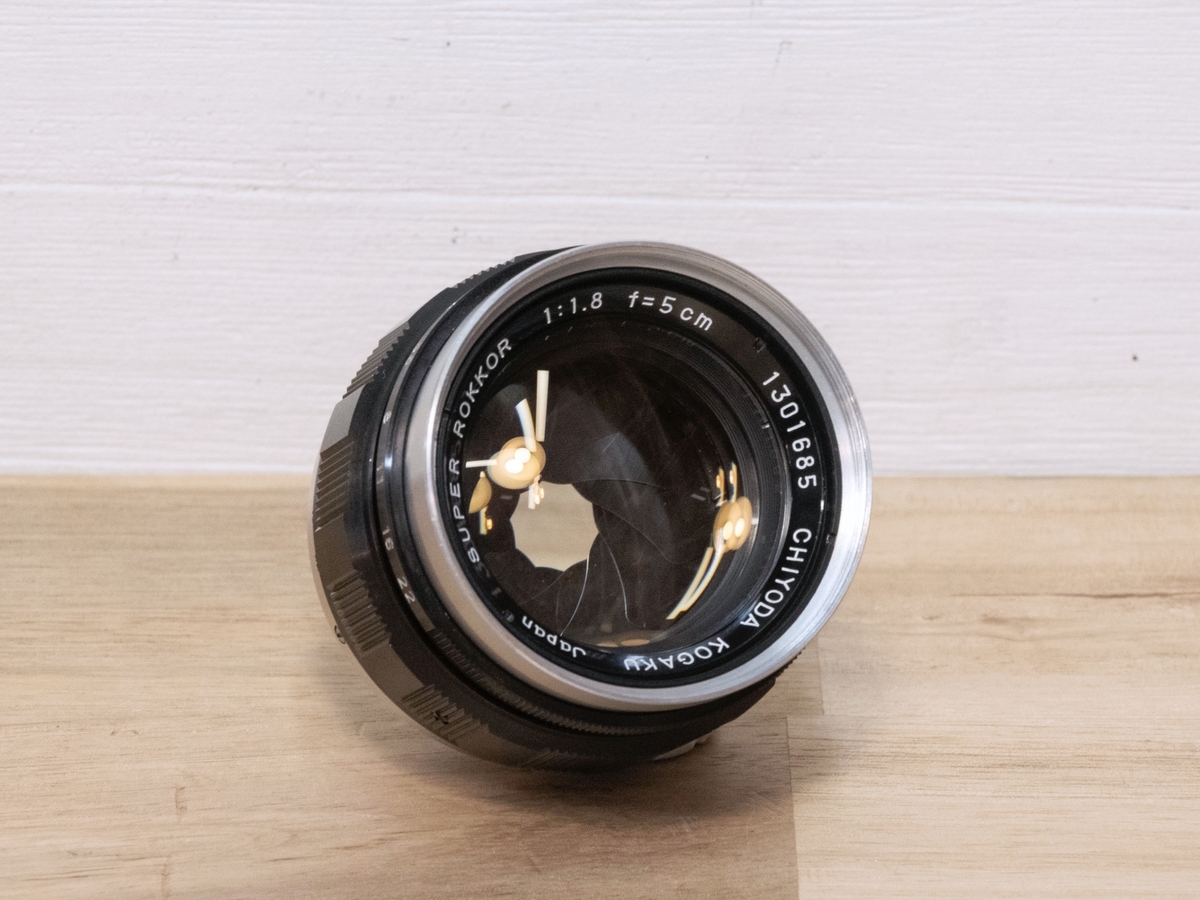 minolta SUPER ROKKOR 5cm F1.8がいいんですけど。 - 近江寫眞機店
