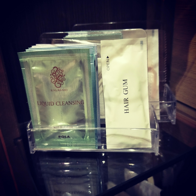 八坂ゆとねのPOLAのアメニティ