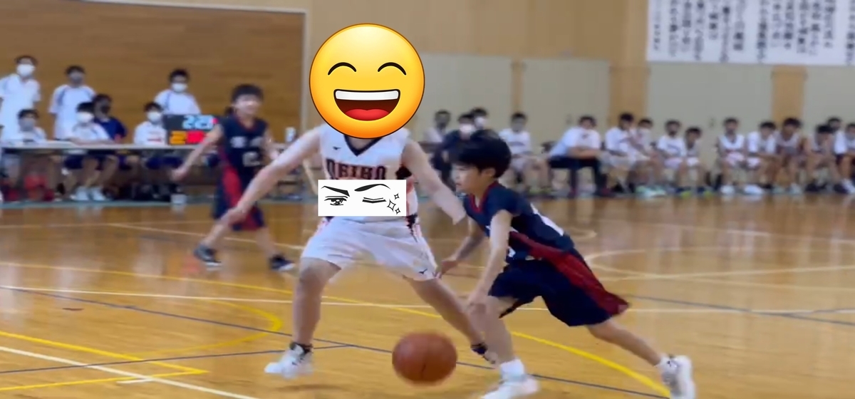 息子の中学バスケデビュー戦 Basketball Life バスケ親父 生涯現役への道標