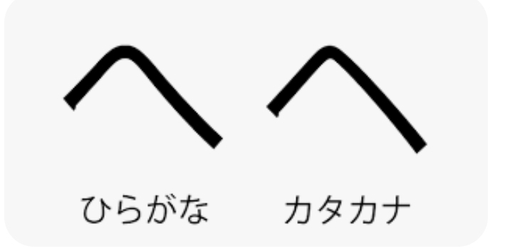 ひらがなの「へ」とカタカナの「へ」はなぜ同じ？ - ---Basketball 