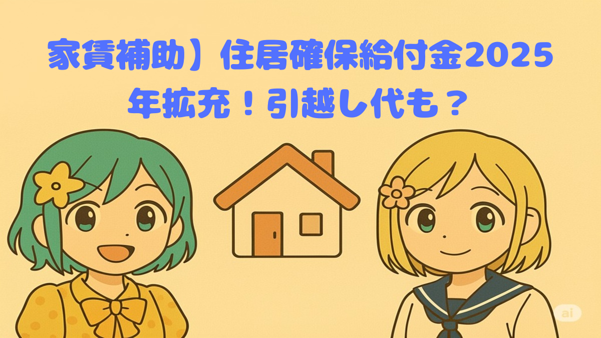 住居確保給付金2025年拡充ポイントと申請方法の解説