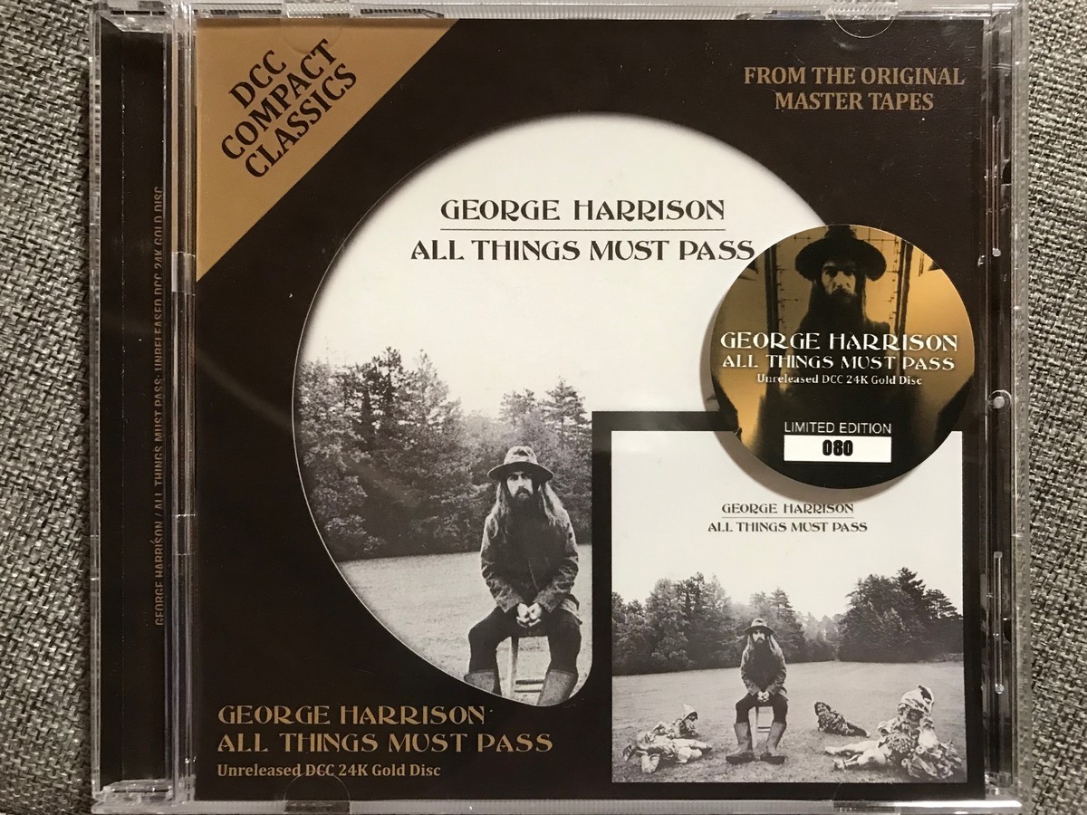 No.2490 / ALL THINGS MUST PASS Unreleased DCC Gold Disc - Outsider