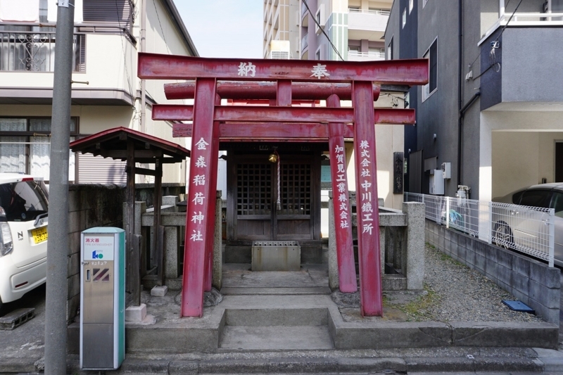 2018/02/28 砂町散歩 05 亀高橋歩道橋/金森稲荷/金森公園/日本