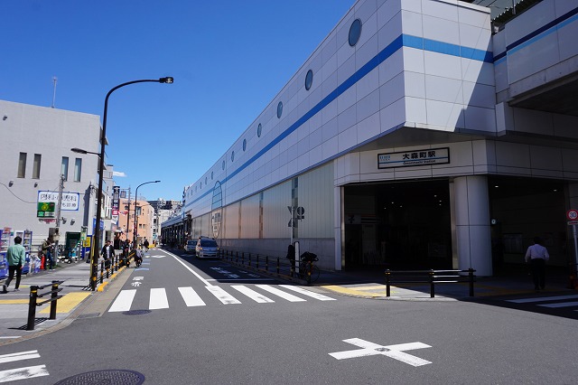 04 19 大森散歩 01 大森町駅 大森町共栄会 大森湯 谷戸三輪神社 大森三輪公園 燈籠台石 東海道常夜燈 大森西図書館 Ovanの社会科見学