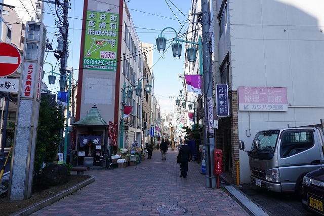 05 07 戸越散歩 07 三ツ又地蔵 三ツ又商店街 倉田歩道橋 時代屋撮影跡地 品川道踏切 大井町歩道橋 大井町駅 Ovanの社会科見学