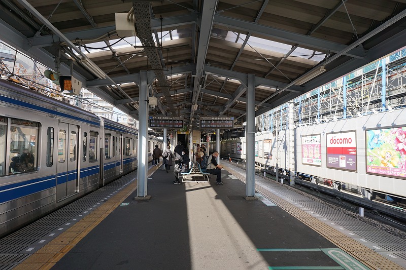 12 11 大泉学園散歩 01 大泉学園駅 銀河鉄道999街路灯 大泉学園通りの桜並木 東大泉地区区民館 憩いの丘公園 御園稲荷神社 前田橋 Ovanの社会科見学