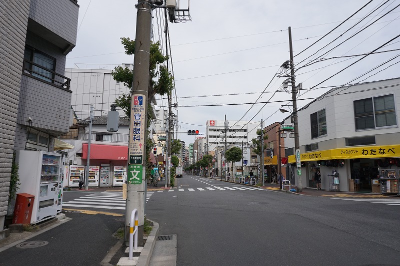 2021/04/22 千住散歩 08 千住桜木町公園/千住図書館跡/北千住
