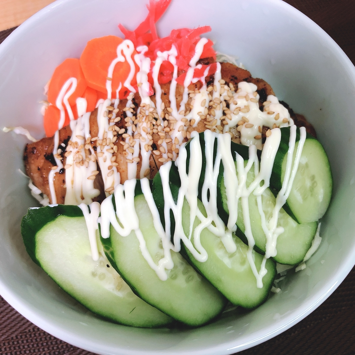 豚ロース丼
