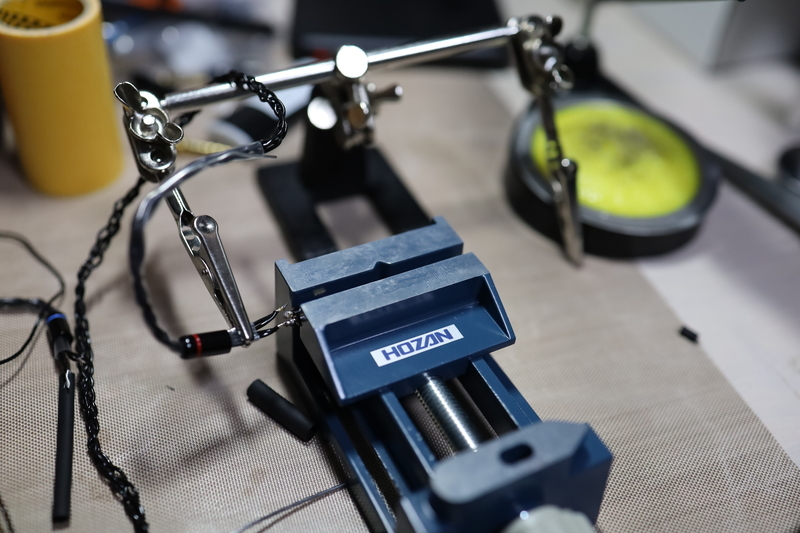 イヤホンケーブルの自作する話 (4.4mm5極プラグ0.78mm2ピン8芯バランス