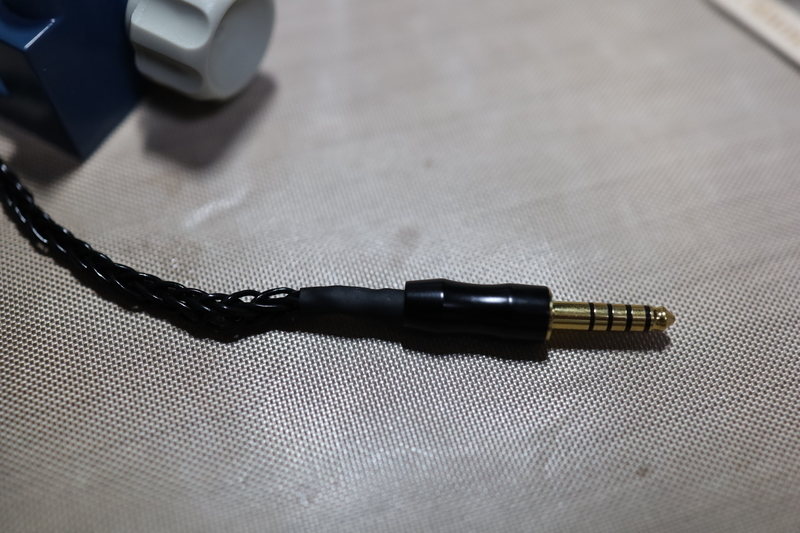 イヤホンケーブルの自作する話 (4.4mm5極プラグ0.78mm2ピン8芯バランス