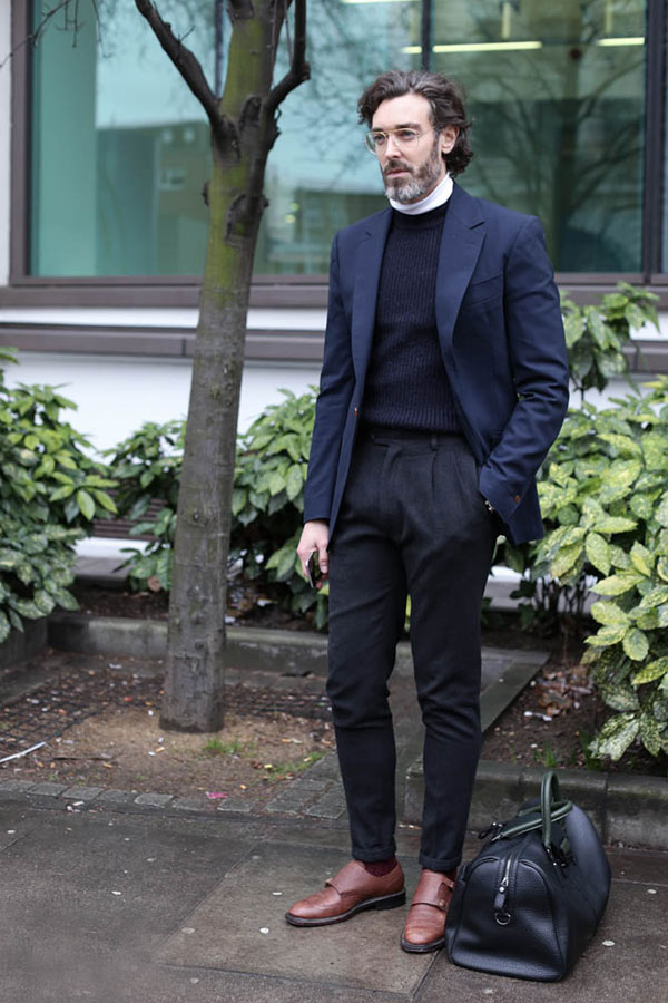 大人の男性の防寒インナーはニットのみ 形は３択 梟茶房 ふくろうさぼう