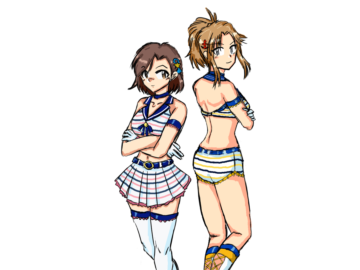 ミリシタ デレステ 年1月に描いたイラストまとめ その1 ミリシタ デレステ アイドル応援ブログ