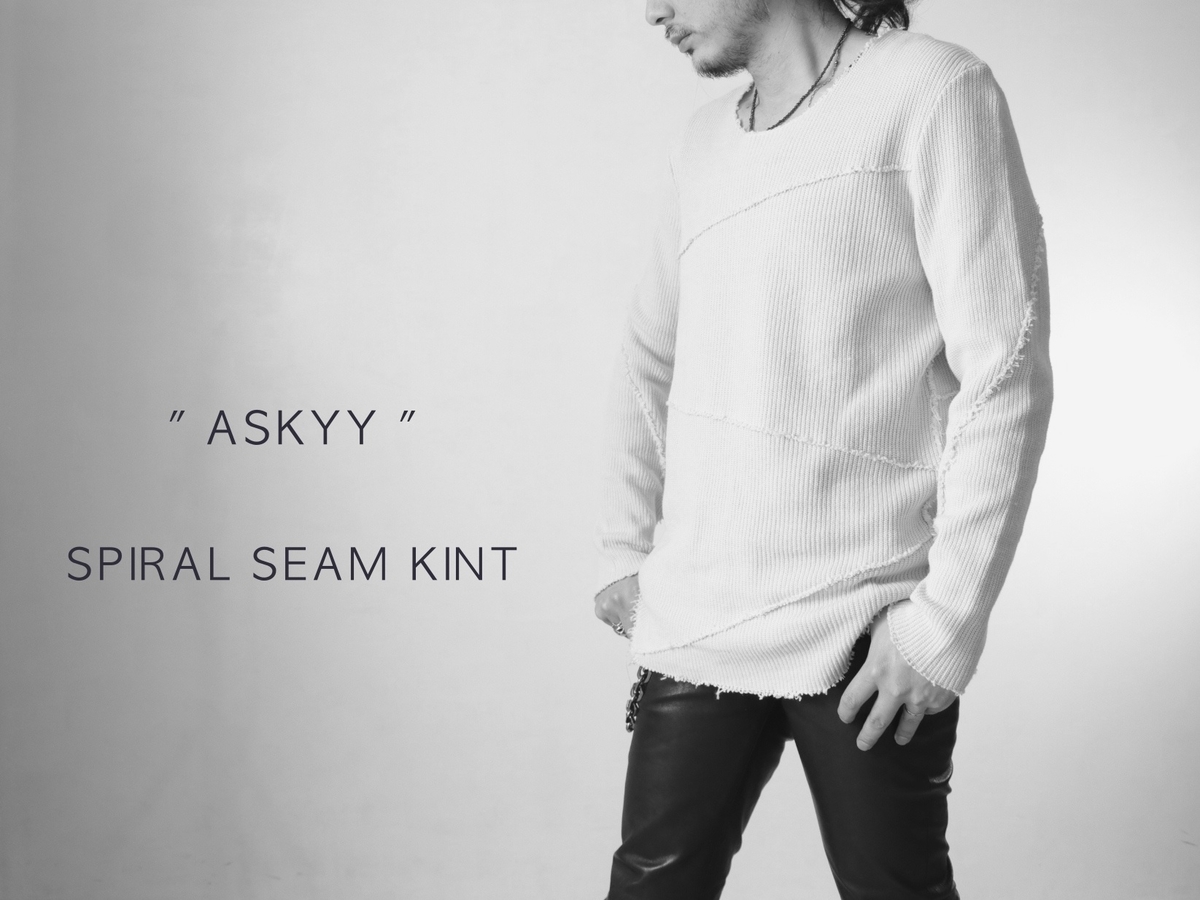 入手困難 ASKYY LAYERED KNIT 長袖カットソー (試着のみ) 【公式通販】