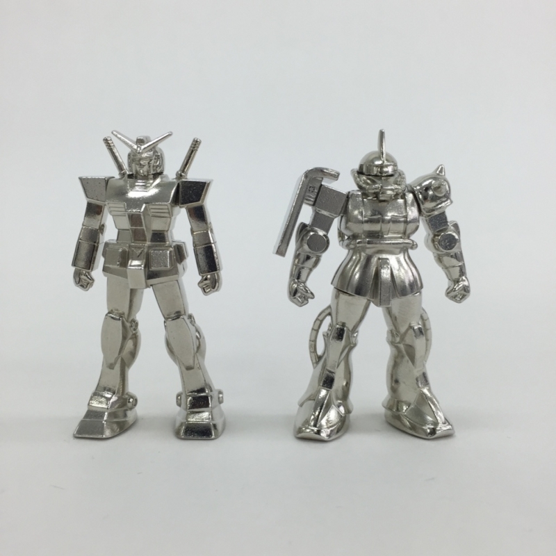 最終値引【廃盤品:大レア】超合金の塊　ガンダム　7種セット　コレクションケース付 超合金の塊 ガンダムとシャアザクが届いたので開封レビュー そして第二