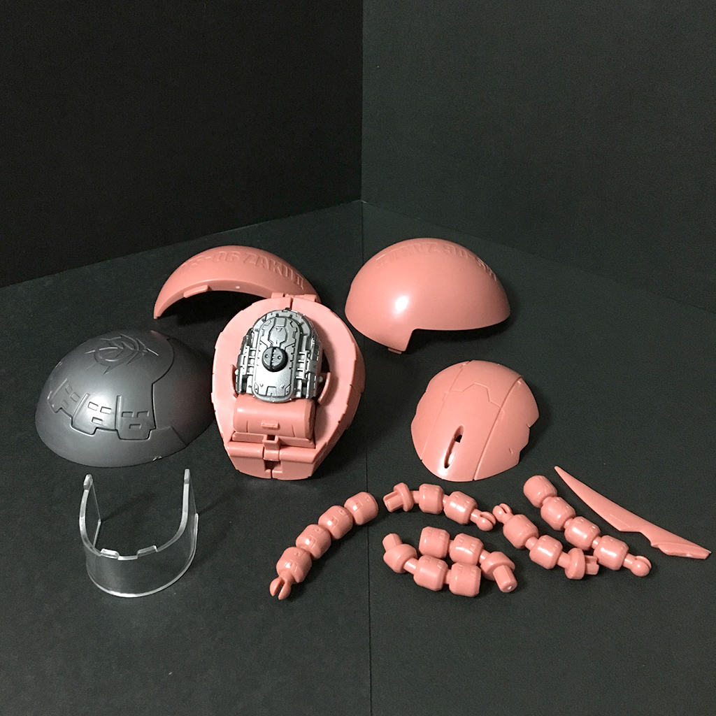 ようやくゲット 機動戦士ガンダム Exceed Model Zaku Head 開封レビュー Ufoキャッチャーとおもちゃで遊ぶ二人組み