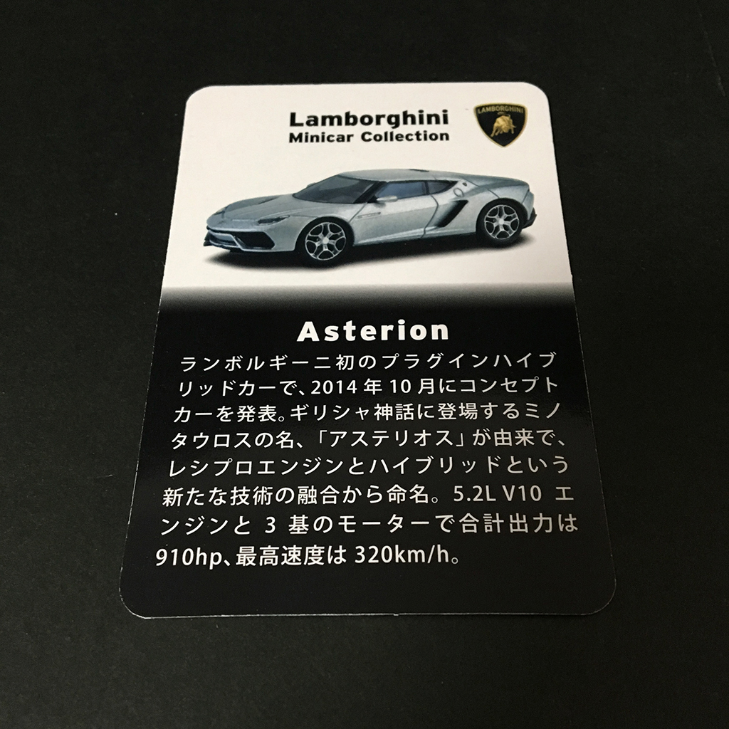 これはノーマークだった！？ 京商 ミニカーくじ ランボルギーニ編 を