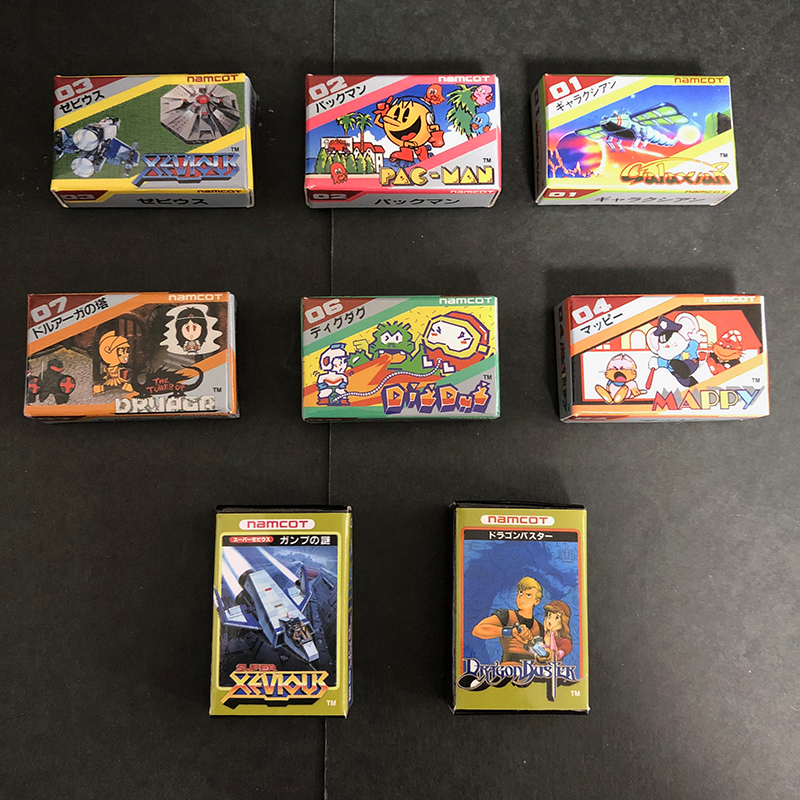 未開封　ナムコ ミュージアム カセットピンズコレクション 全10種 ナムコミュージアム カセットピンズコレクション 全10種類