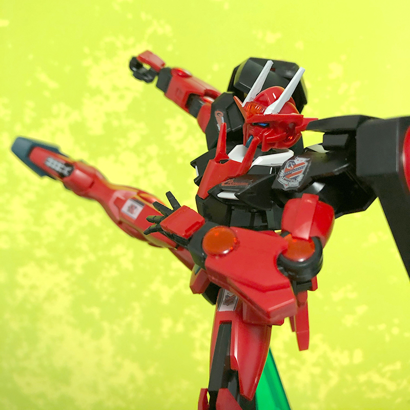 3回連続、春のガンプラ祭り！！ HG 1/144 ダブルオーガンダム 北海道